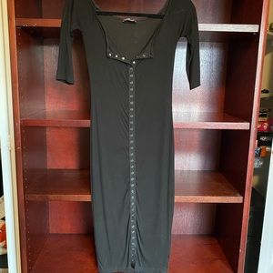 Button-up Sweater Dress Fashion Nova